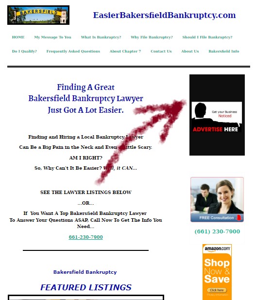 advert on top right 